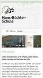 Mobile Screenshot of hans-boeckler-schule.de